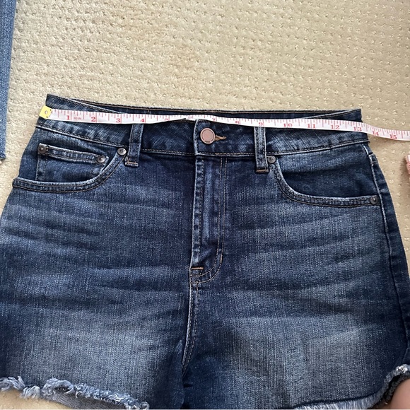 JBD Blue High Rise Cutoff Denim Shorts Us Size S - Picture 8 of 9